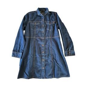 Frye Denim Dress Cottagecore New England